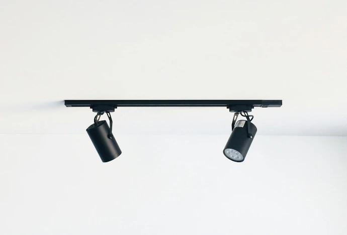 black vanity light